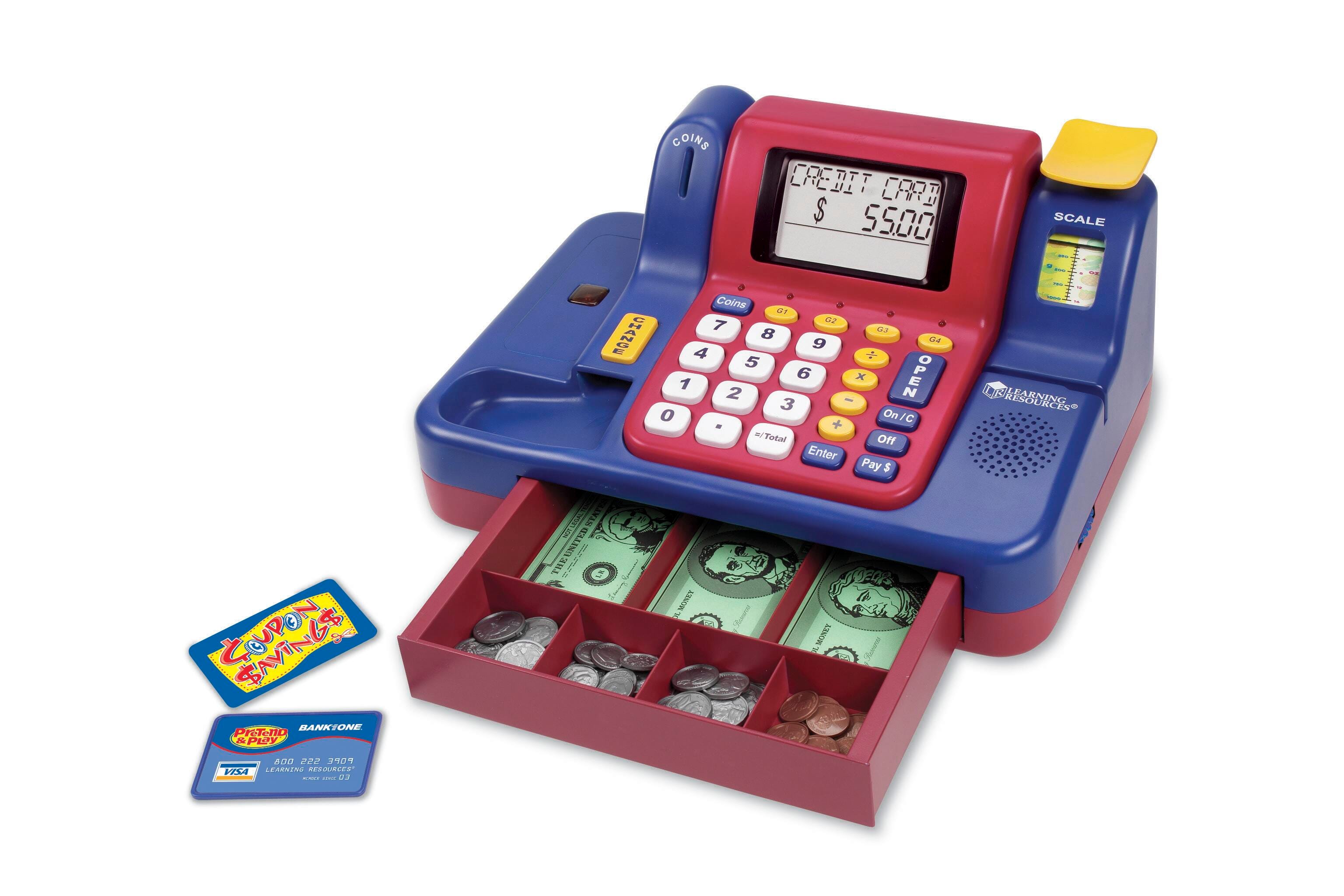 Learning Resources Pretend and Play Teaching Cash Register, Item Number 076819